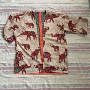 Chico’s Women Open Front Kimono Style Jackey